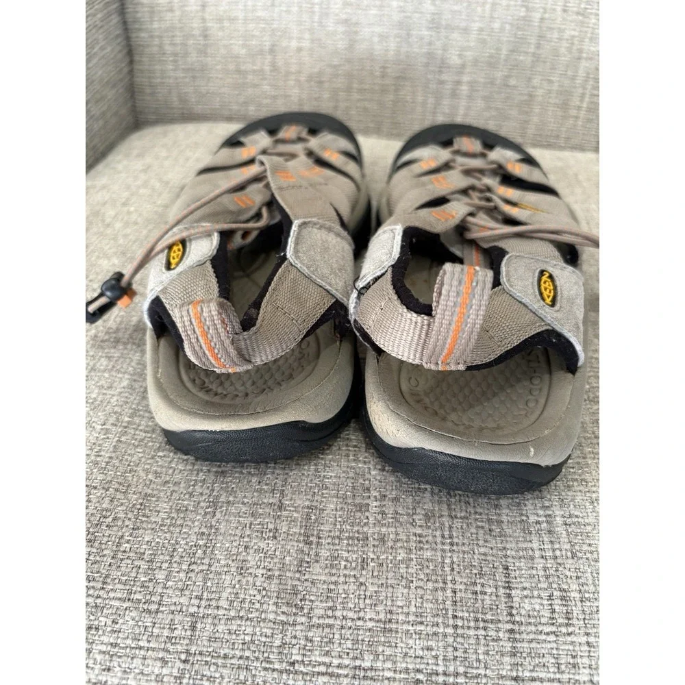 Keen Men's Newport H2 Hiking Sandals Khaki/Orange Sz 8‎